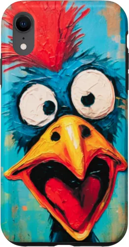 Vista 25 de Funda para iPhone 17 con diseño de gallo de dibujos animados de gallo de dibujos animados de gallo