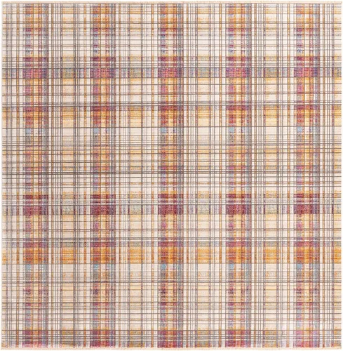 Vista 9 de Unique Loom Deepa Collection - Alfombra rectangular de 2 pies x 3 pies, color azul