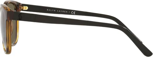 Vista 4 de Polo Ralph Lauren Ph4182u - Gafas de sol cuadradas de ajuste universal para hombre, Marrón, 53 mm