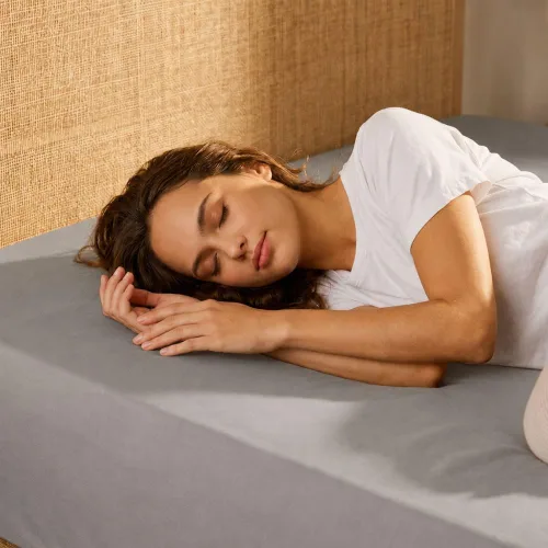 Vista 78 de Sábana bajera ajustable de lujo suave de 600 hilos, 100% algodón egipcio, sábana bajera ajustable individual con elástico alrededor, se adapta a