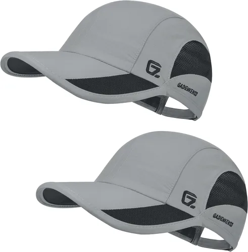 Vista 11 de GADIEMKENSD Sombrero de correr al aire libre malla transpirable 2PACK