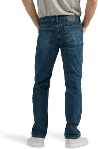 Vista 3 de Wrangler Authentics - Jeans clásicos de ajuste regular con 5bolsillos, para hombre