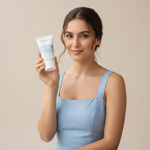 Vista 2 de FARMASi BB Cream Beauty Balm, hidratante tintado con SPF 15, acabado mate ligero, maquillaje facial de cobertura construible, 1.7 onzas líquidas, 01