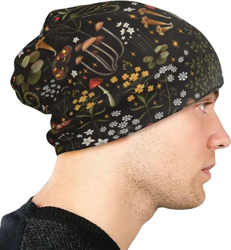 Vista 5 de MOLIAN Gorros de bandera sueca con diseño de calavera fina para correr, ciclismo