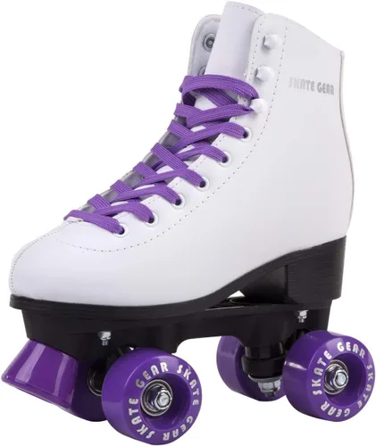 Vista 21 de Skate Gear Patines de Ruedas Retro de Diseño Cuádruple