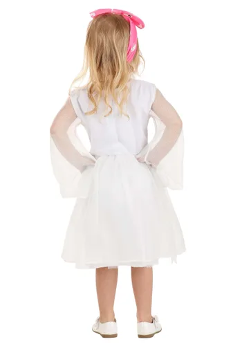 Vista 2 de Disfraz de Fantasma Boo-tiful para Niñas Pequeñas Multicolor