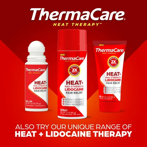 Vista 9 de ThermaCare Envolturas térmicas para aliviar el dolor de cuello y hombros, almohadillas térmicas adhesivas portátiles con calor terapéutico de 16