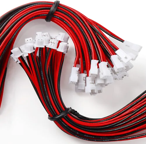 Vista 7 de Chanzon 30 pares JST1.0.984 in 2 Pin Micro conector conector UL1007 alambre Alambre de cobre estañado, 3.937 in extra largo, para PCB, drone, tira