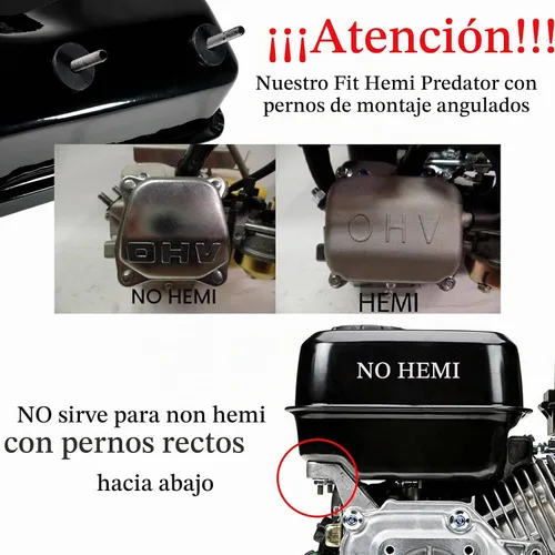 Vista 3 de Indicador de combustible Tanque de combustible con válvula antivuelco para motor Predator 212 6.5HP 60363 Hemi, para mini bicicleta Coleman B200