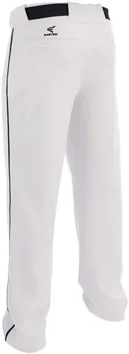 Vista 2 de EASTON RIVAL 2 Pantalón de béisbol y sóftbol con canaletas Adulto Piped Blanco/Negro