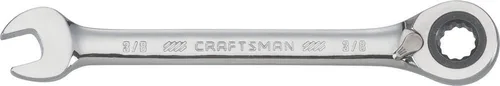 Vista 7 de CRAFTSMAN Llave de trinquete, SAE, reversible, 1/2 pulgada, 72 dientes, 12 puntos (CMMT42415)