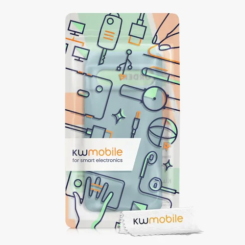 Vista 7 de kwmobile Funda compatible con Google Pixel 7 - Funda de silicona TPU con acabado suave - Piedra antigua