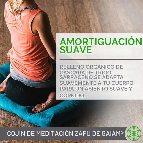 Vista 3 de Gaiam Alforfón ergonómico
