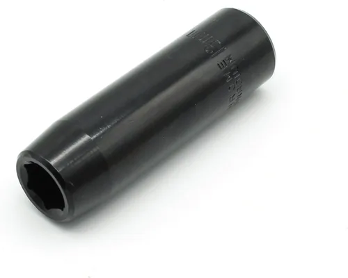 Vista 2 de TEMO Enchufe profundo de impacto Cr-V de 6 puntos y 1/2" de 0.512 in (33/64 pulgadas)