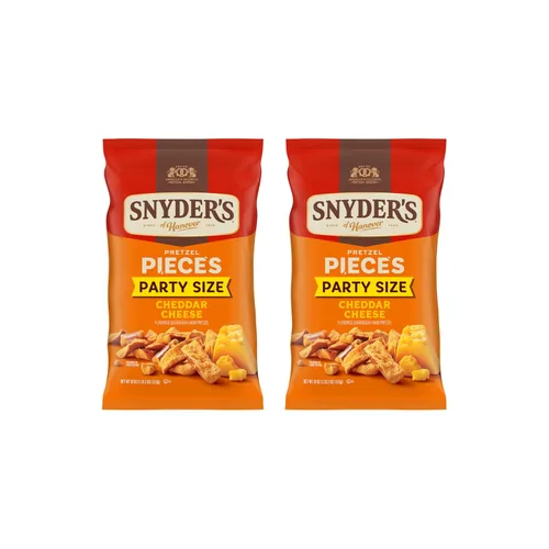 Vista 7 de Snyder's of Hanover Piezas de pretzel con sabor a queso cheddar, 11.25 onzas