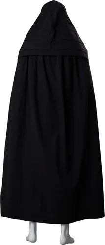 Vista 4 de Adult Darth Revan Costume Black Outfit Tunic Hooded Robe Halloween Uniform