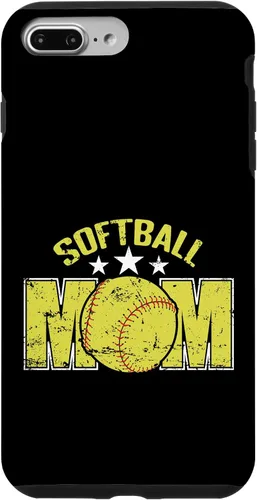 Vista 12 de Softball Mom Sports Parent Team Supporter Case for iPhone 16