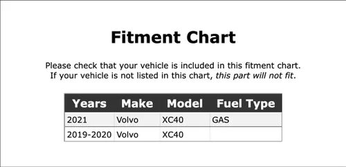 Vista 2 de Juego de pastillas de freno de disco traseras compatibles con Volvo XC40 GAS 2019 2020 2021 PC-292809