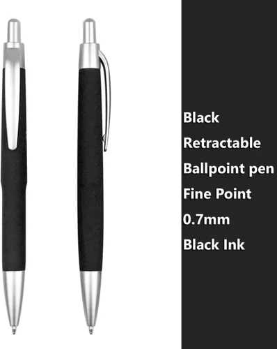 Vista 2 de Paquete de 100 bolígrafos personalizados con tinta negra personalizable