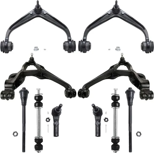 Vista 572 de Detroit Axle - Kit de suspensión frontal de 10 piezas para Dodge Avenger 2008-2014, Chrysler Sebring 2007-2010, 2 brazos de control inferiores, 2