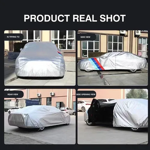Vista 6 de Funda impermeable para Volvo C70 V40 V50 V60 XC40 XC90, para exteriores, impermeable, transpirable, grande, con cremallera, cubierta completa