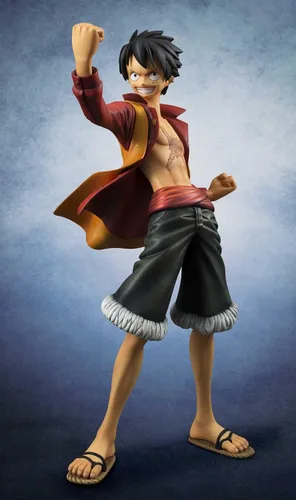 Vista 2 de Megahouse - One Piece - Retrato de piratas: Luffy Film Z Versión Ex Modelo Figura de PVC
