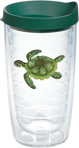 Vista 20 de Vaso surtido de animales tropicales de 16 onzas con tapa, paquete de 4
