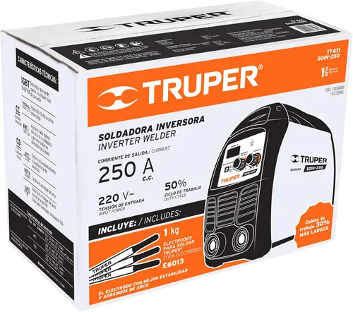 Vista 7 de Soldaduras inversas, 250 A, 220 V