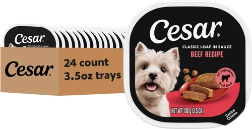 Vista 22 de Cesar Classic Loaf in Sauce - Alimento húmedo para perros, tocino y huevo