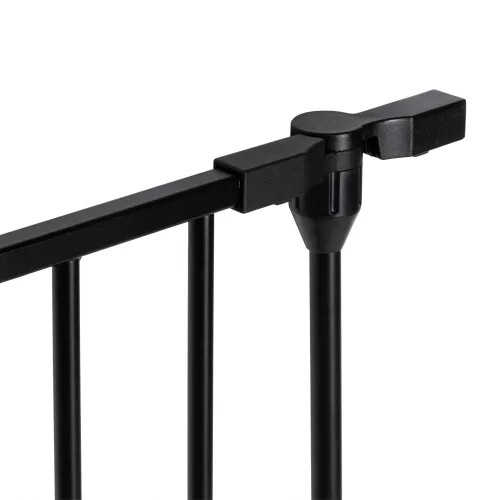 Vista 4 de Bonnlo Extensión de Puerta Alta de Un Panel, Negro