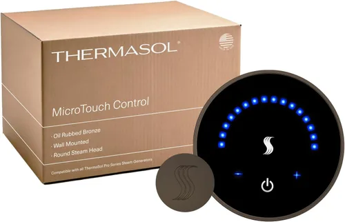 Vista 14 de Thermasol Kit de controlador MicroTouch y cabezal de vapor, kit de ducha de vapor compatible con generador de ducha de vapor Thermasol, control