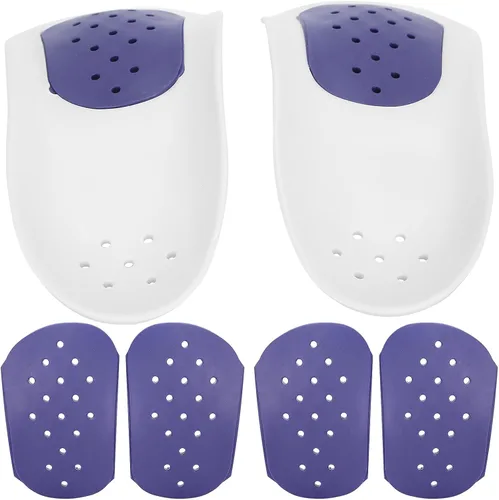 Vista 3 de Plantillas para zapatos con soporte de arco, plantilla unisex de soporte de arco para niños y adultos, transpirable, para corrección de pies