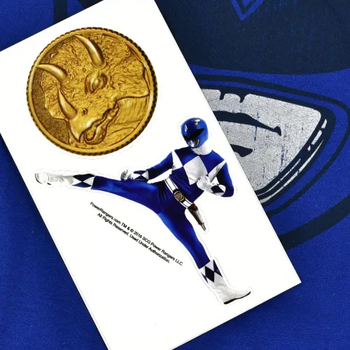 Vista 6 de Power Rangers Masks Helmets - Camiseta y pegatinas