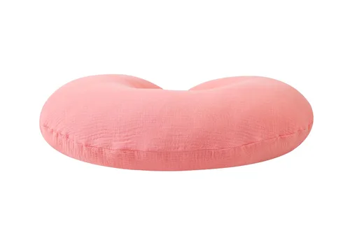 Vista 6 de Onacosht Funda de Almohada de Lactancia de Muselina 100% Algodón Suave Funda de Almohada de Alimentación se Adapta a la Almohada de Lactancia Rosa