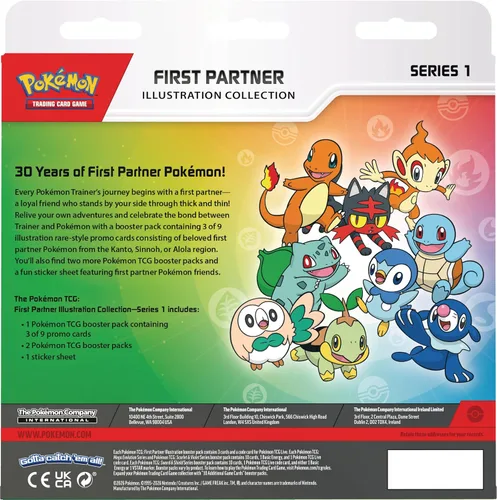 Vista 4 de Pokémon TCG: Primera Colección de Ilustraciones de Socios—Serie 1