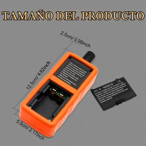 Vista 2 de Herramienta de reaprendizaje TPMS, sensor de sistema de monitor de presión de neumáticos automático, EL-50448 Herramienta de reinicio de activación