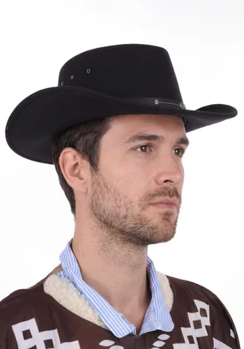 Vista 5 de Sombrero de disfraz de forajido del Lejano Oeste para adulto Multicolor