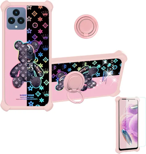 Vista 135 de jioeuinly Funda para Tecno Spark Go 2025 Compatible con Tecno Spark Go 1 / GO 1S / Pop 9 4G Funda de Teléfono Cubierta
