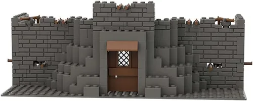 Vista 2 de Montain Cave - Bloques de construcción de guerra, kit de construcción de bricolaje compatible con todas las principales marcas (# 4)
