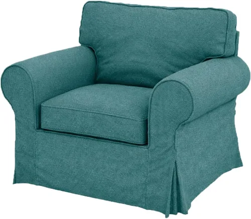 Vista 16 de Funda de sofá resistente UPPLAND (no EKTORP) de repuesto Compatible con sofá IKEA UPPLAND de 3 plazas, sofá cama, butaca, sofá seccional de esquina