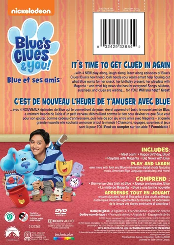 Vista 2 de Blue's Clues & You! DVD