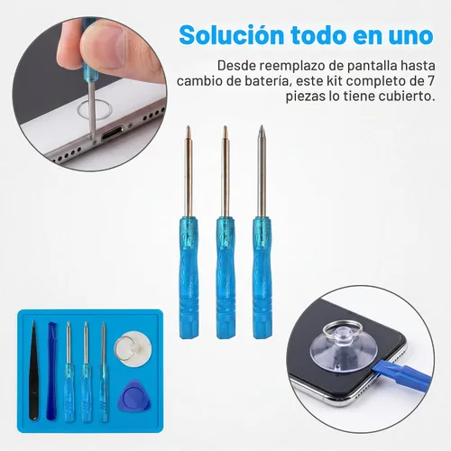 Vista 2 de Spudger - Kit de herramientas de palanca, herramienta de apertura de 7 piezas, kit de herramientas de plástico y metal, herramienta de apertura