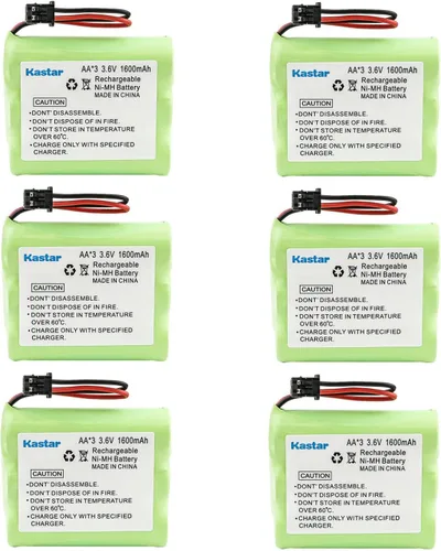 Vista 7 de Kastar Paquete de 1 batería de repuesto para Panasonic P-P501 P-P501A P-P501PA HHRP501 KX-A36 KX-TA38 TYPE 1 P-P504 P-P504A P-P504PA TYPE 11 P-P505