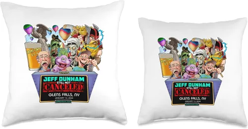 Vista 3 de Jeff Dunham Glens Falls, NY (2024) Almohada de tiro
