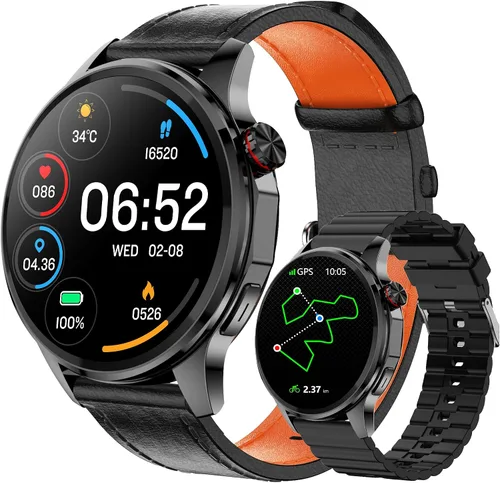 Vista 10 de Smart Watch for Men with GPS, 1.46"AI Smartwatch, BT Call/Text Reply