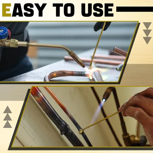 Vista 4 de Moxweyeni 40 piezas de varillas de latón 1.5 mm 2 mm de latón para soldadura y brasado de aleación de cobre sólido para manualidades DIY, punzones