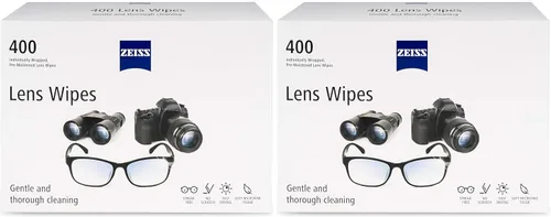 Vista 10 de ZEISS - Toallitas de limpieza prehumedecidas para lentes, 80