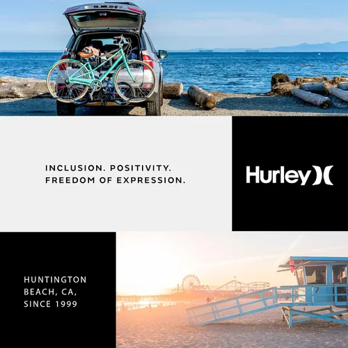 Vista 6 de Hurley Sudadera con capucha y cremallera para mujer