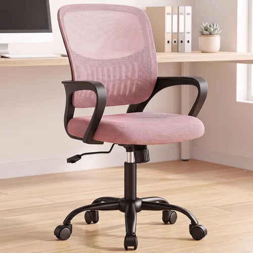 Vista 15 de OLIXIS Silla ergonómica de escritorio de oficina, silla ejecutiva de Negro
