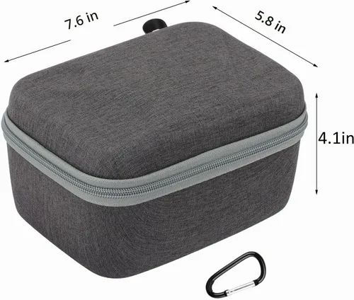 Vista 7 de Anbee - Funda de transporte para gafas 3/2, bolsa de almacenamiento portátil para viajes